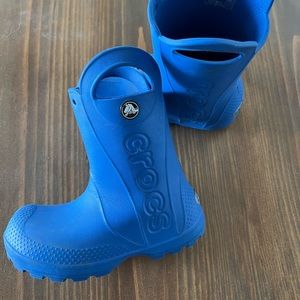 Croc rain boots